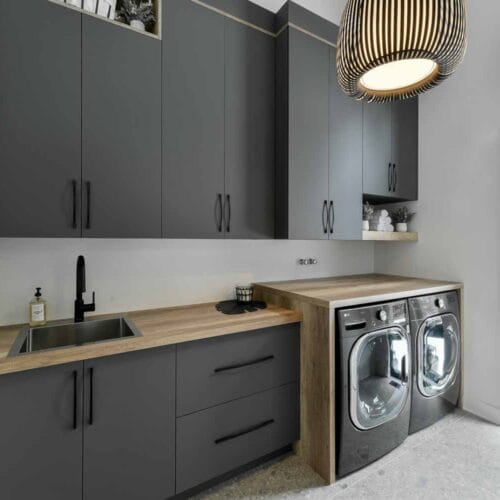 armoires de rangement salle de lavage