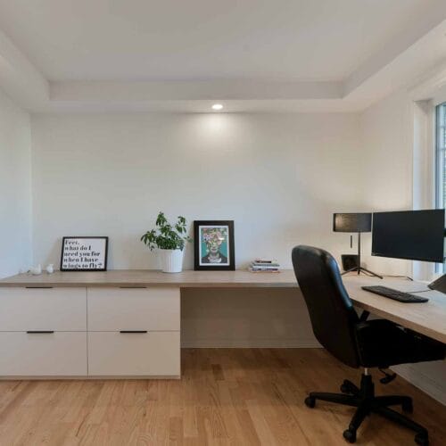 bureau sur mesure de style contemporain