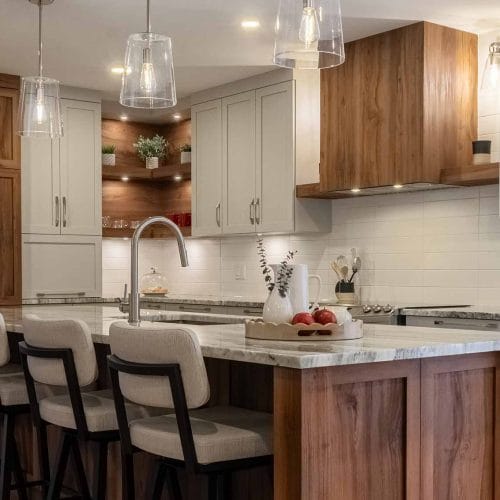 cuisine classique moderne 2 tons