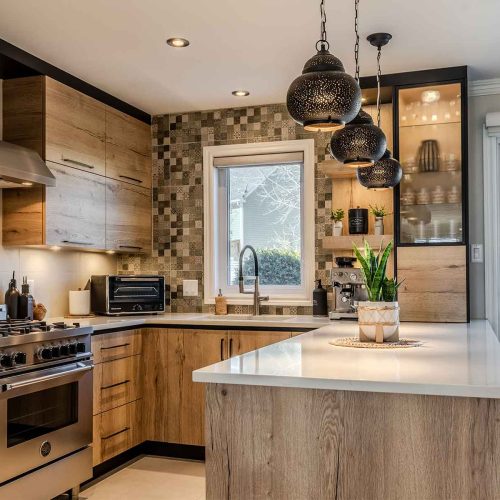 armoires de cuisine - projet Lambert