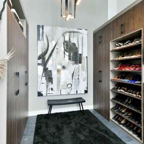 garde-robe d’entrée sur mesure