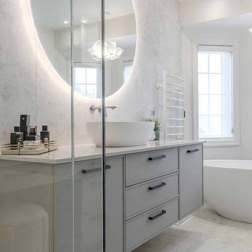 vanité autoportante