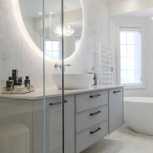 vanité autoportante