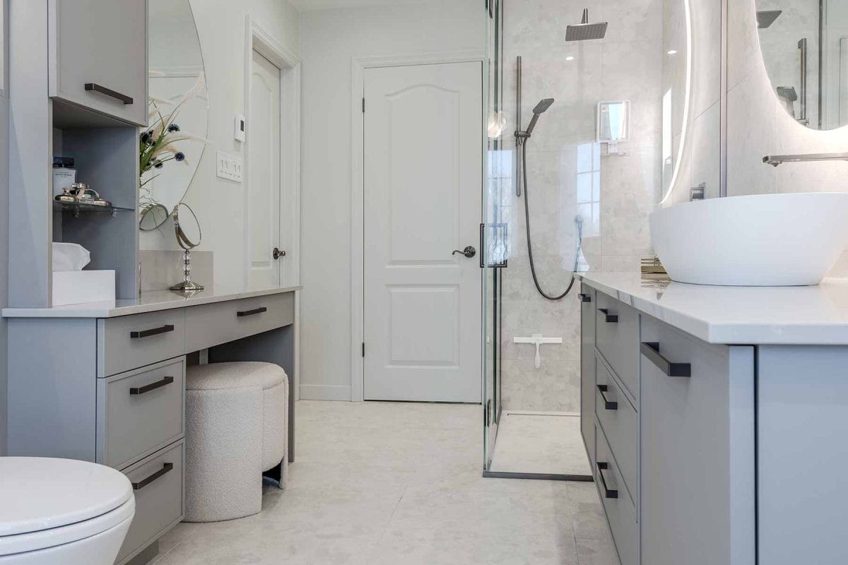 salle de bain chic contemporaine